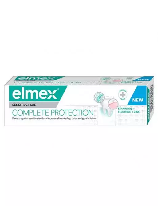 Elmex Sensitive Plus Complete Protection fogkrém 75ml Elmex Sensitive Plus Complete Protection fogkrém 75ml