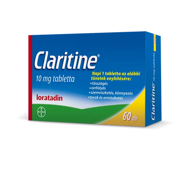 Claritine 10 mg tabletta 60x Claritine 10 mg tabletta 60x