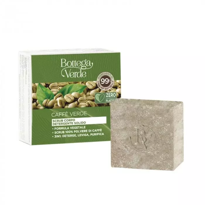 Bottega Verde Caffe Verde testradír szappan 75g Bottega Verde Caffe Verde testradír szappan 75g