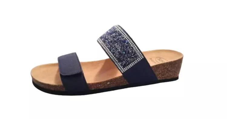 SCHOLL Cecilia papucs sötétkék 38sz pár SCHOLL Cecilia papucs sötétkék 38sz pár