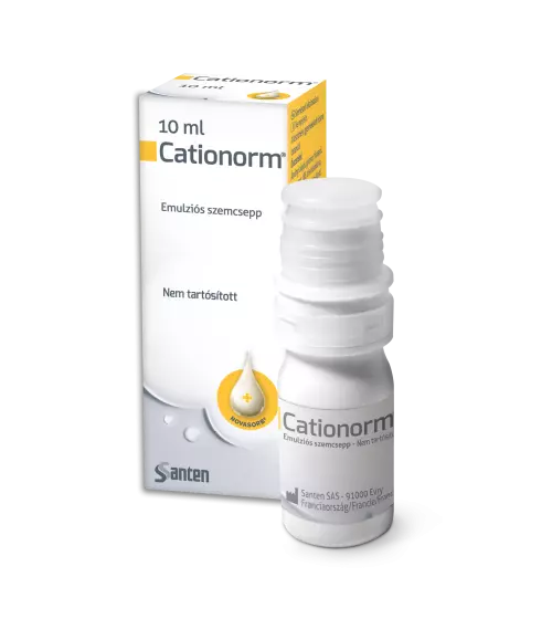 Cationorm szemcsepp 1x10ml