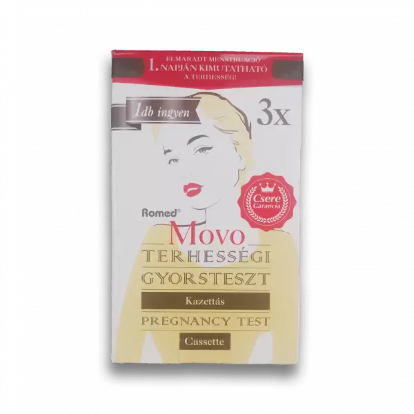 Romed terhességi teszt 2+1 kazetta Movo-Med 3x Romed terhességi teszt 2+1 kazetta Movo-Med 3x