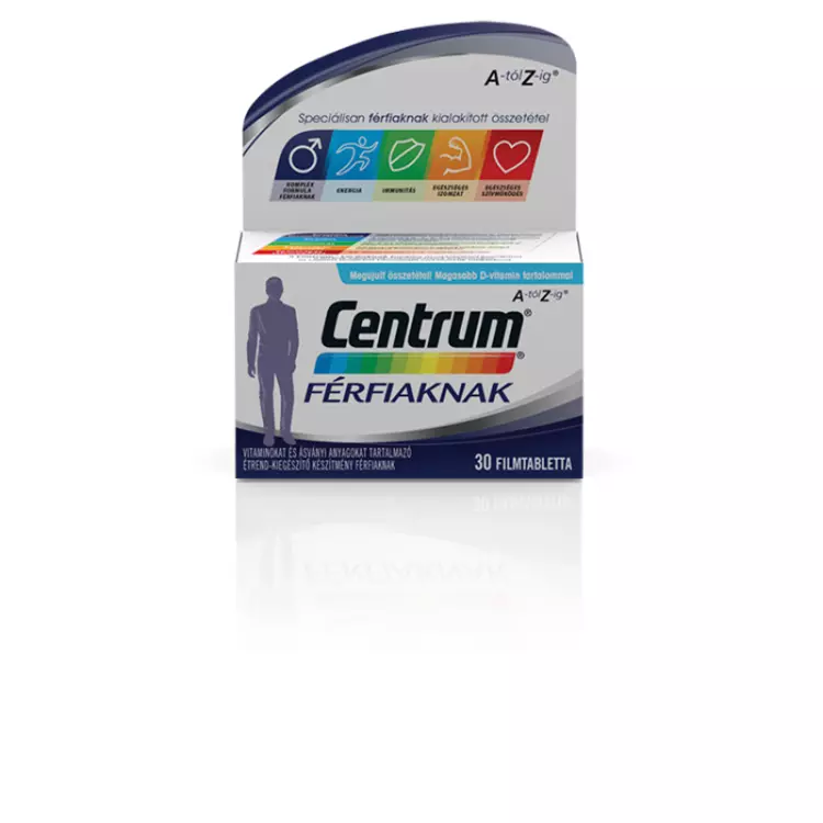 Centrum Silver Man/ Férfiaknak 50+ A-tól Z-ig ftbl 30x Centrum Silver Man/ Férfiaknak 50+ A-tól Z-ig ftbl 30x