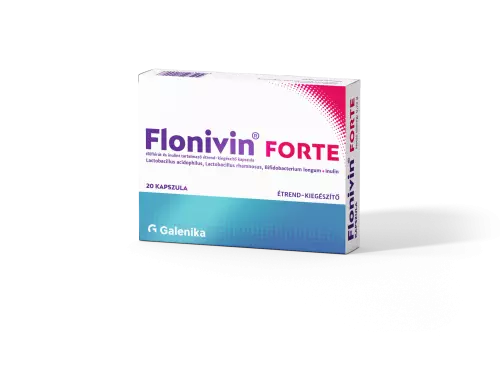 Flonivin Forte élőflóra+ inulin kapszula 20x