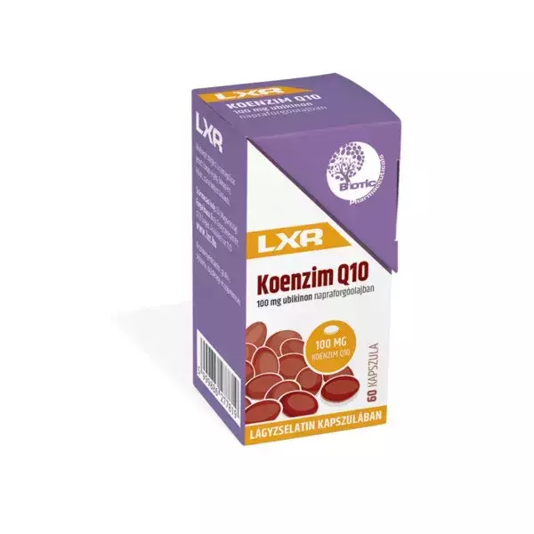 LXR Koenzim Q10 100 mg lágyzselatin kapszula 60x