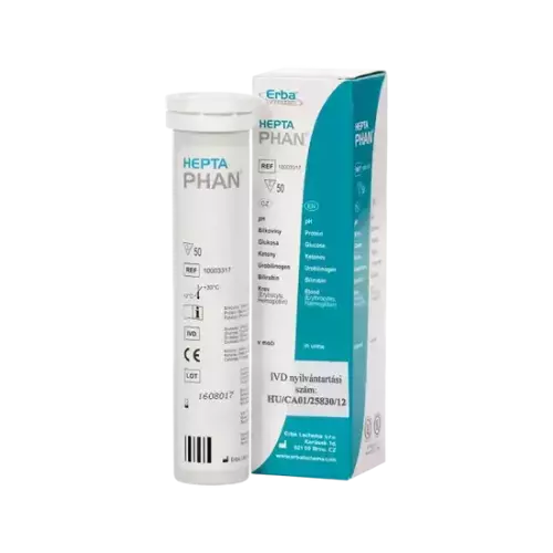 HeptaPhan tesztcsík 50x
