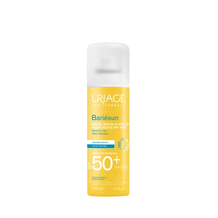Uriage Bariésun hidratáló száraz permet SPF50+ 200ml Uriage Bariésun hidratáló száraz permet SPF50+ 200ml