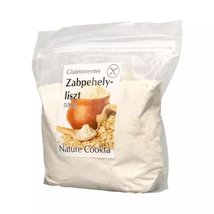 Nature Cookta zabpehelyliszt GM. 500g