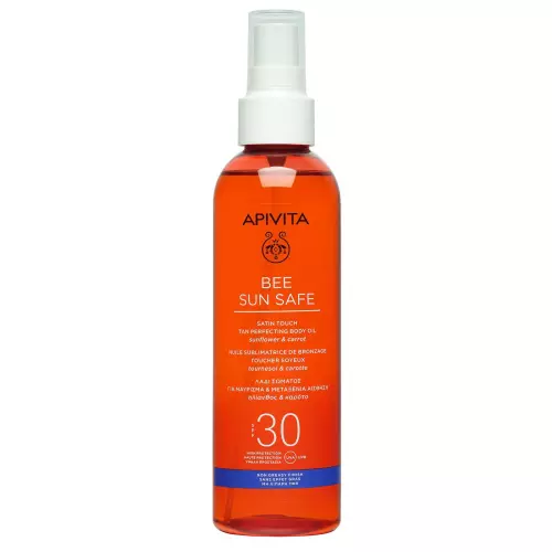 APIVITA BEE SUN SAFE Barnulást segítő olaj SPF30 200ml