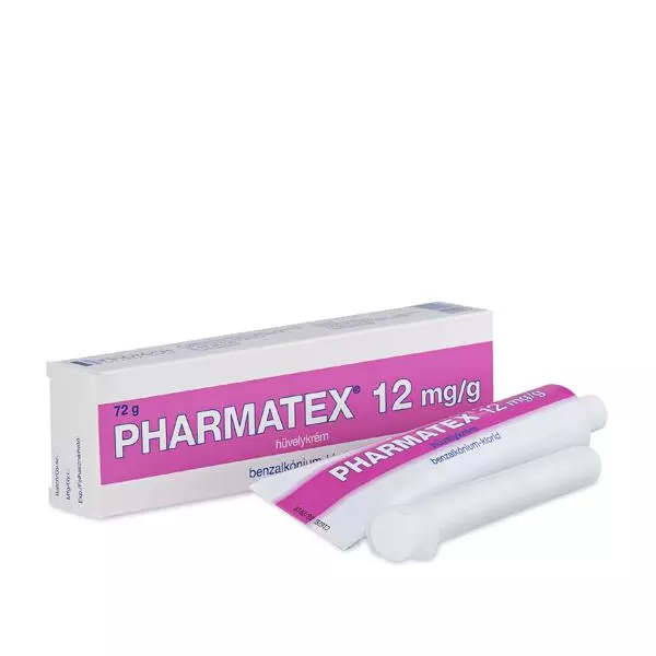 Pharmatex 12 mg/g hüvelykrém 1x72g Pharmatex 12 mg/g hüvelykrém 1x72g