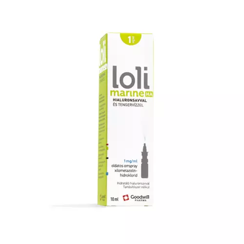 Lolimarine HA 1 mg/ml oldatos orrspray 1x10ml