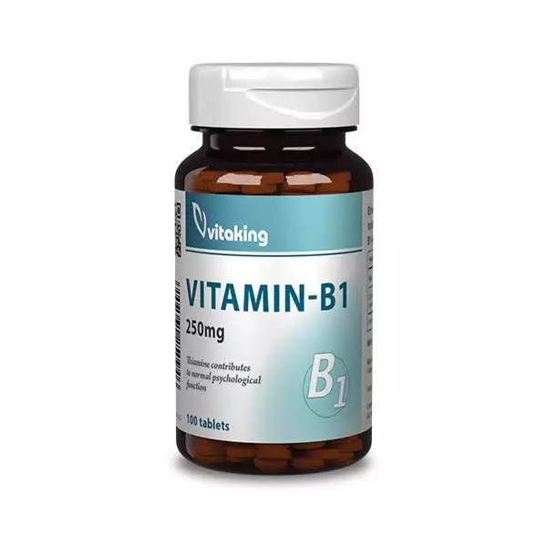 Vitaking B1-vitamin 250 mg tabletta 100x Vitaking B1-vitamin 250 mg tabletta 100x