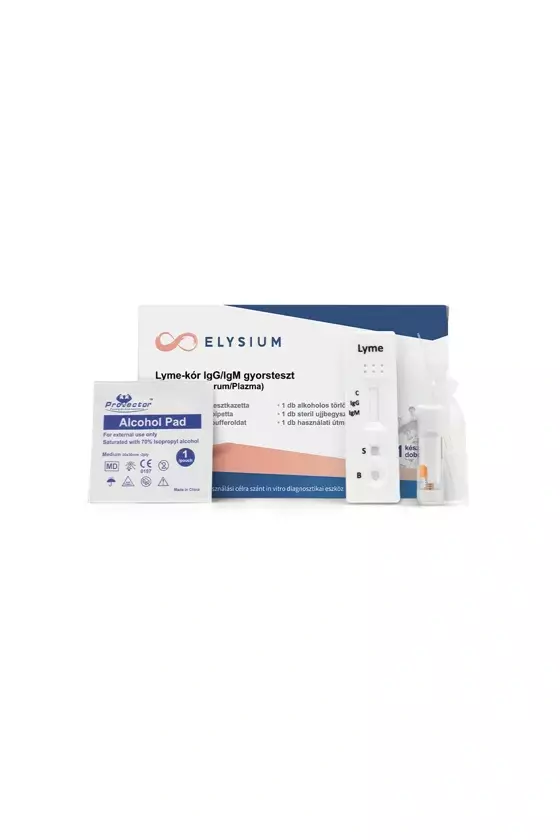 Elysium Lyme-kór IgG/IgM gyorsteszt 1x