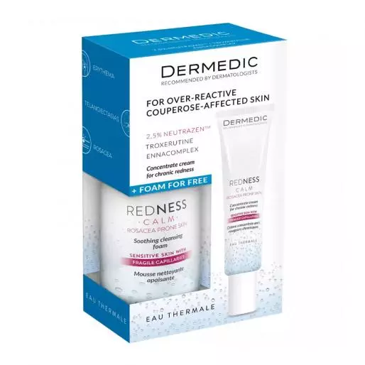 Dermedic Redness Arcápoló szett 40+170ml