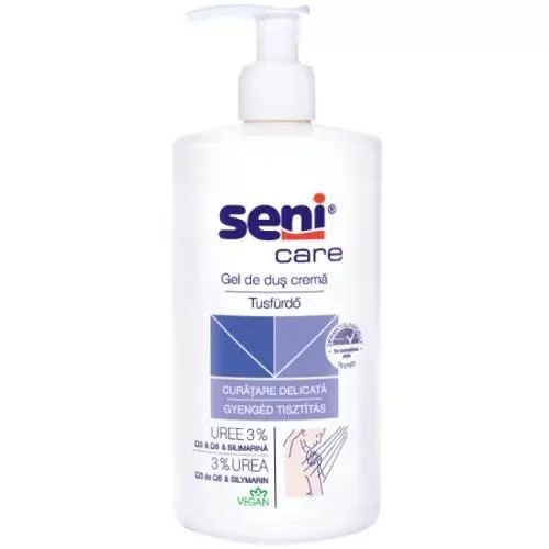 Seni Care urea 3% tusfürdő 500ml