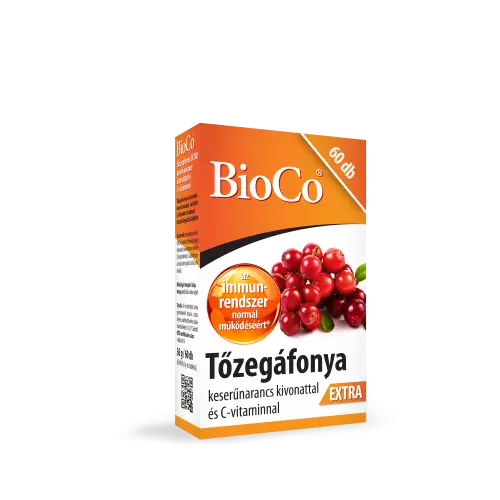 BioCo Tőzegáfonya extra tabletta 60x