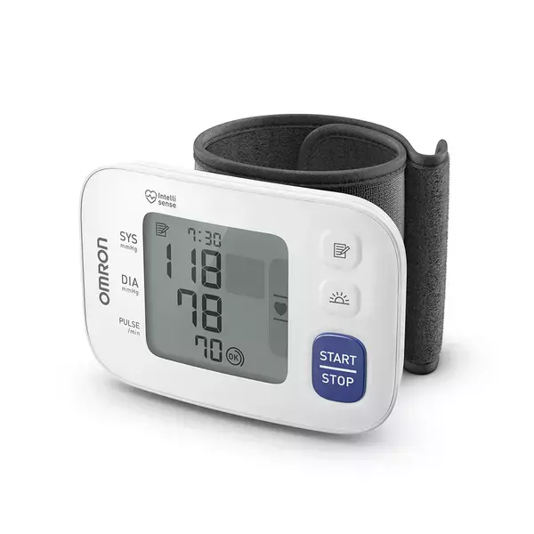 OMRON RS4 Intellisense Vérnyomásmérő automata csuklóra HEM-6181-E 1x OMRON RS4 Intellisense Vérnyomásmérő automata csuklóra HEM-6181-E 1x