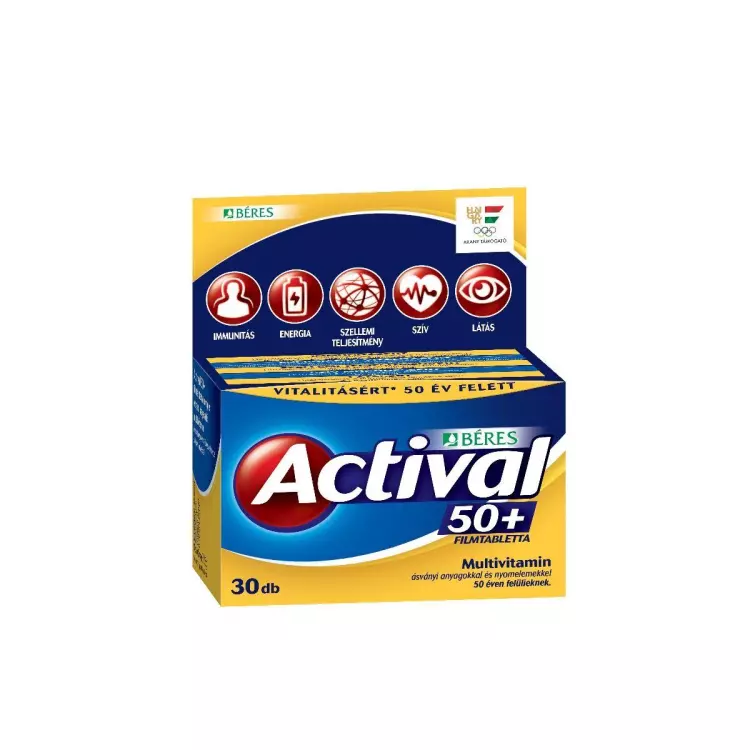 Actival 50+ filmtabletta 30x Actival 50+ filmtabletta 30x