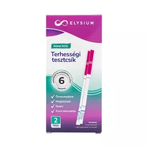 Elysium terhességi tesztcsík korai kimutatás 2x