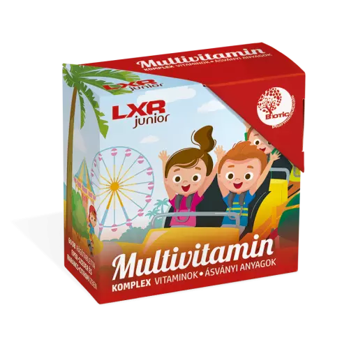 LXR Junior Multivitamin Komplex rágótabletta 60x