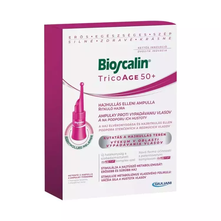 Bioscalin TricoAge 50+ ampulla hajhullás ellen 8x3,5ml