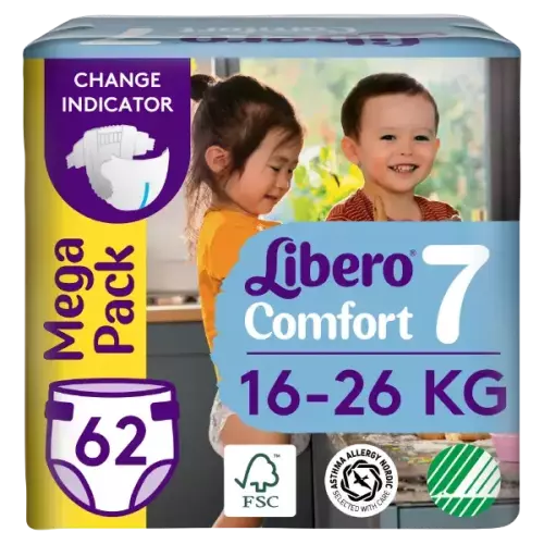 Libero Comfort (7) 16-26kg MEGA PACK 62x