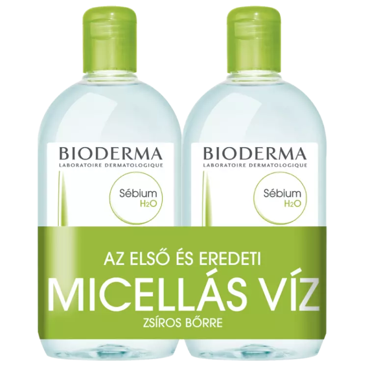 Bioderma Sébium H2O arclemosó Micellafesztivál 250+250ml Bioderma Sébium H2O arclemosó Micellafesztivál 250+250ml