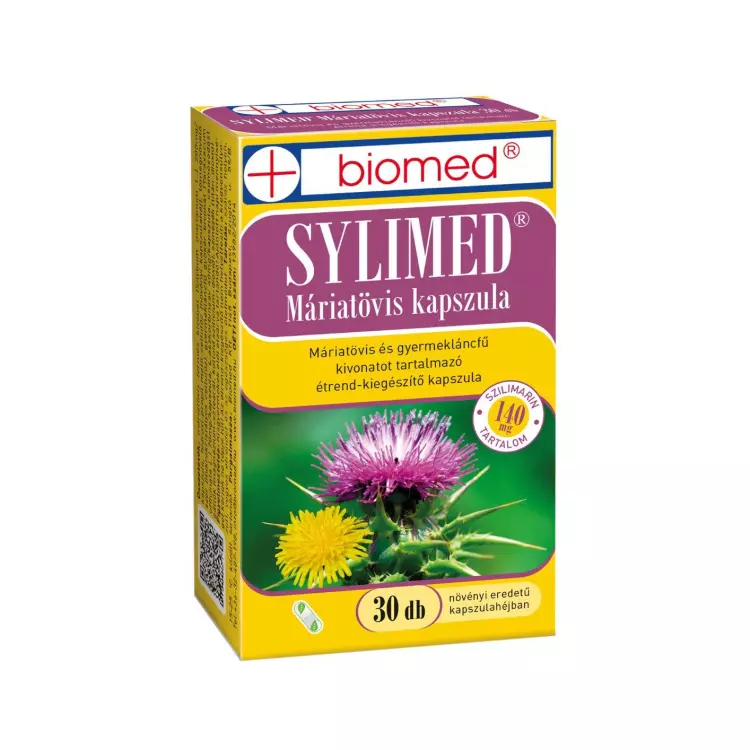 Biomed Sylimed Máriatövis kapszula 30x Biomed Sylimed Máriatövis kapszula 30x