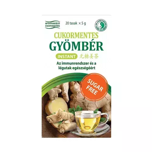 Dr.Chen cukormentes gyömbér tea instant 20x5g