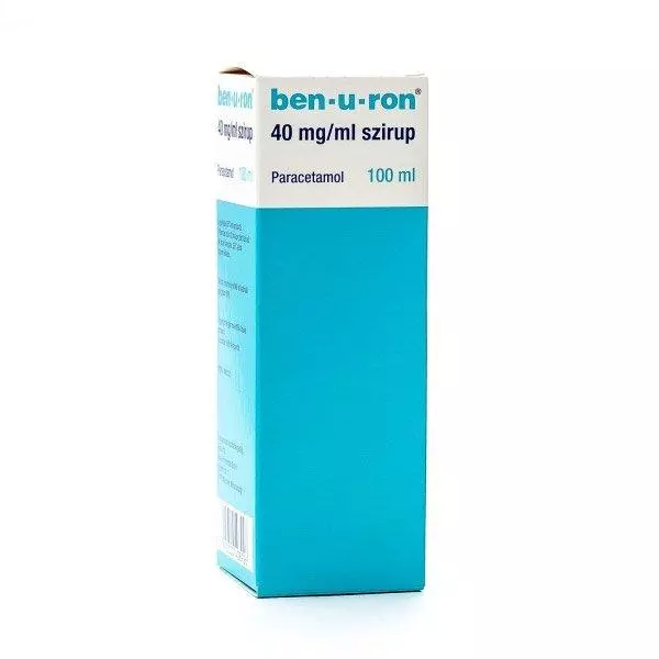BEN-U-RON 40 mg/ml szirup 100ml BEN-U-RON 40 mg/ml szirup 100ml