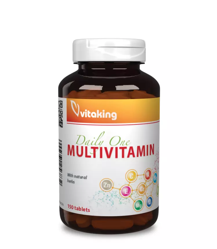 Vitaking Daily One Multivitamin tabletta 150x Vitaking Daily One Multivitamin tabletta 150x