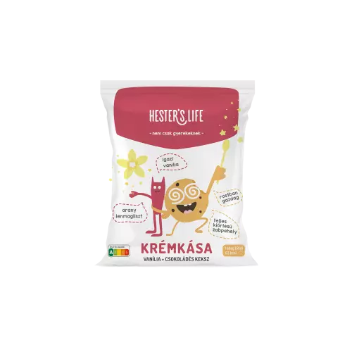 Hesters Life krémzabkása vanília-csokis keksz 50g