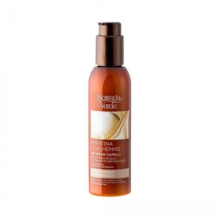 Bottega Verde Keratina e Cachemire hajkrém 150ml Bottega Verde Keratina e Cachemire hajkrém 150ml