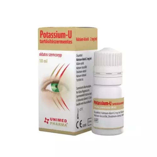 Potassium-U szemcsepp tartósítószer mentes 10ml