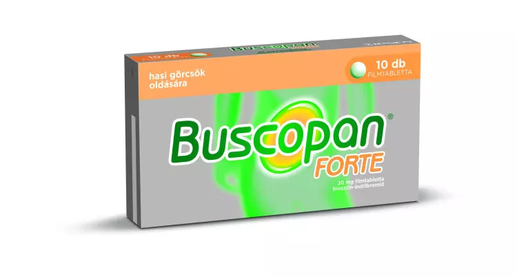 Buscopan Forte 20 mg filmtabletta 10x Buscopan Forte 20 mg filmtabletta 10x