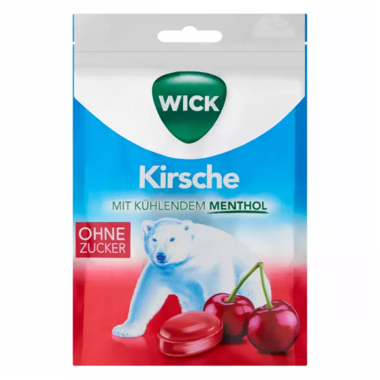 Wick torokcukor meggy eukaliptusz 72g