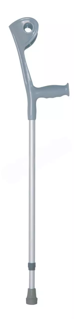 GM 4372 Állítható fém könyökmankó ezüst prizmás 1x