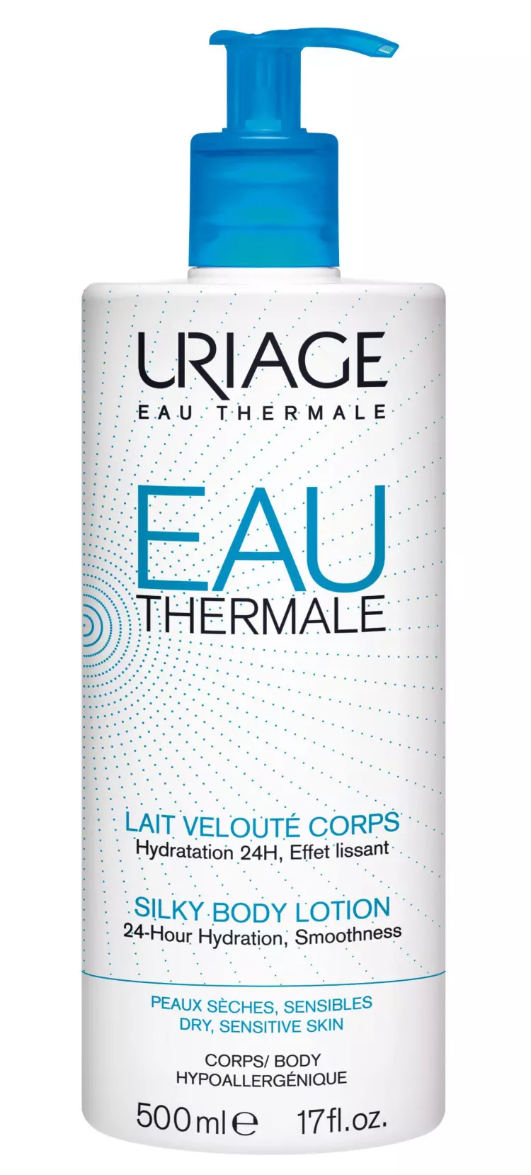 Uriage Termál Silky Body hialuronsavas testáp. tej 500ml Uriage Termál Silky Body hialuronsavas testáp. tej 500ml