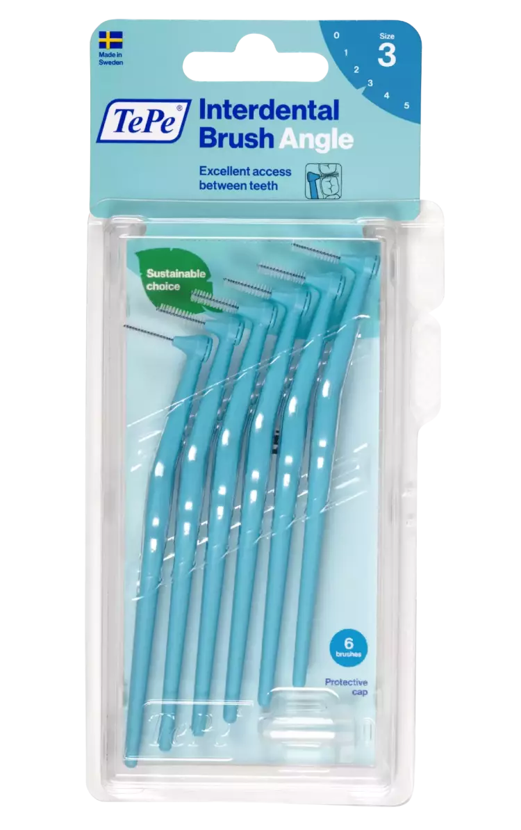 TePe Angle interdentális kefe kék 6x TePe Angle interdentális kefe kék 6x