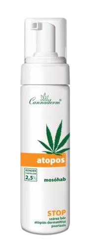 Cannaderm Atopos mosakodóhab 180ml Cannaderm Atopos mosakodóhab 180ml