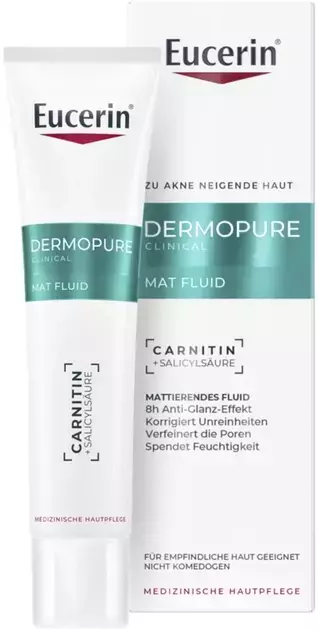 Eucerin DermoPure Clinical Mattító fluid 40ml