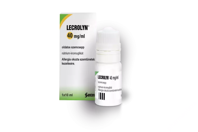 Lecrolyn 40 mg/ml oldatos szemcsepp 1x10ml Lecrolyn 40 mg/ml oldatos szemcsepp 1x10ml