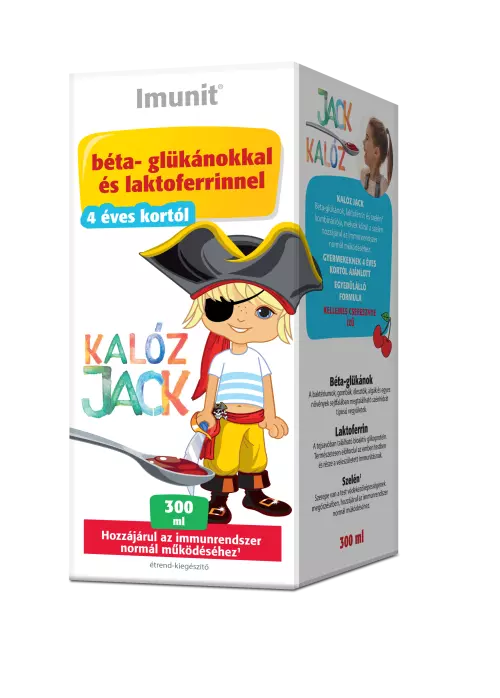 Imunit Kalóz Jack étrendkiegészítő folyadék 300ml