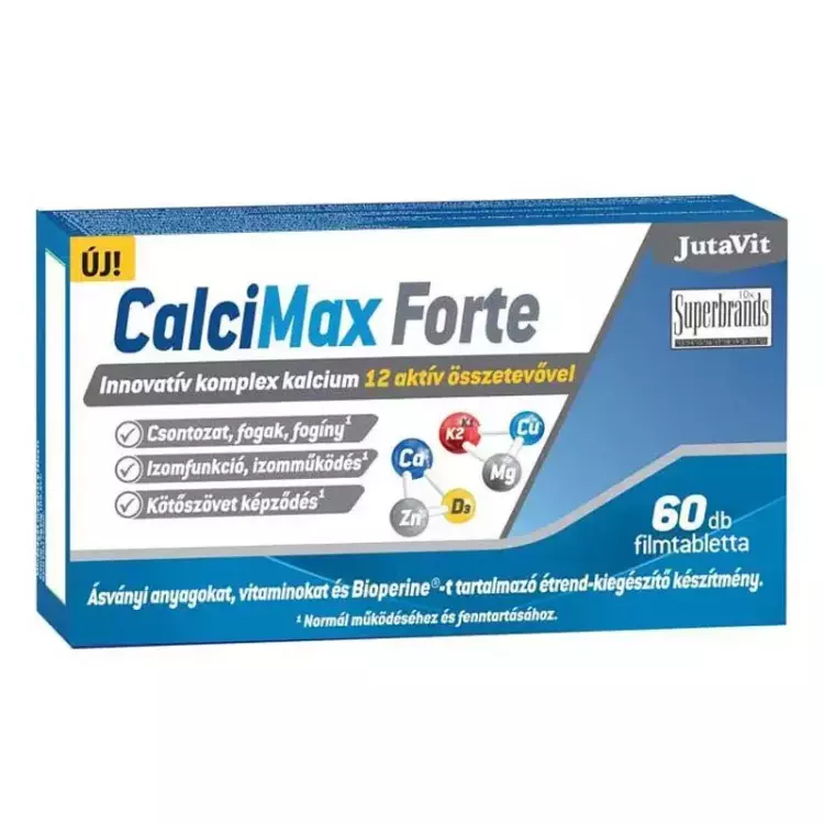 JutaVit Calci Max Forte filmtabletta 60x JutaVit Calci Max Forte filmtabletta 60x