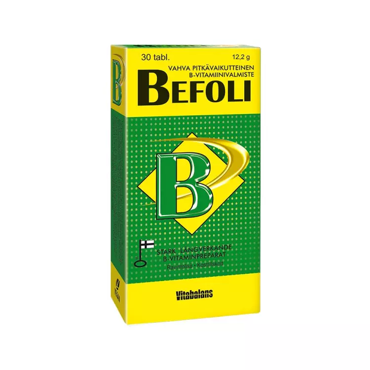 Vitabalanse Befoli B-vitamin tartalmú retard tabletta 30x Vitabalanse Befoli B-vitamin tartalmú retard tabletta 30x