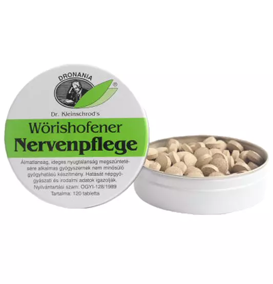 Wörishofener Nervenpflege tabletta 120x Wörishofener Nervenpflege tabletta 120x