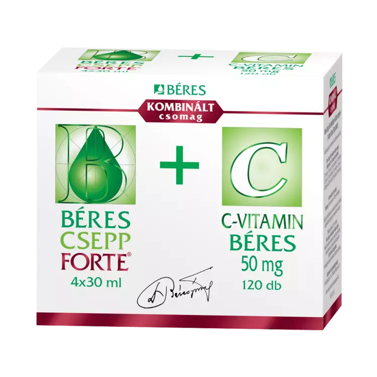 Béres Csepp Forte bels. old. cseppek + C-vit.120x 4x 30ml Béres Csepp Forte bels. old. cseppek + C-vit.120x 4x 30ml