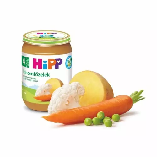 HiPP BIO finomfőzelék 4.hó 190g