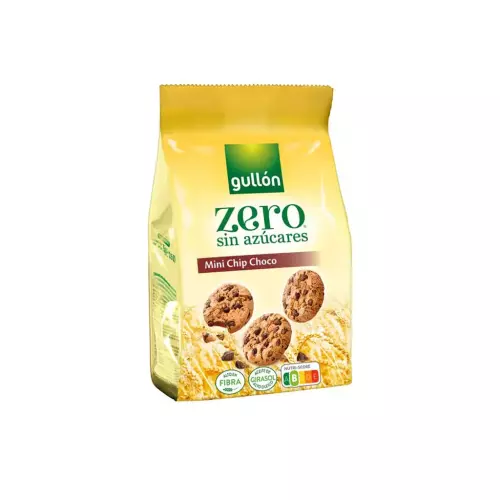 Gullón ZERO Mini Chip Choco keksz csoki darabokkal 75g