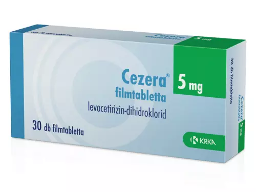 Cezera 5 mg filmtabletta 30x